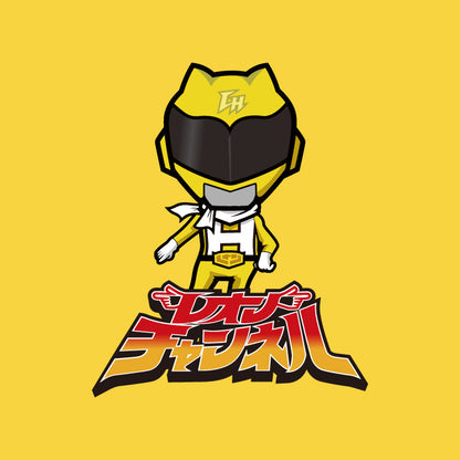 【レオンチャンネル】キャラクター キッズTシャツ（カナリアイエロー）