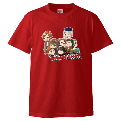 がっこうせいかつ Tシャツ