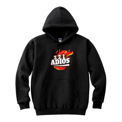3.2.1 ADIOS FIRE(フーデッドライトパーカー)