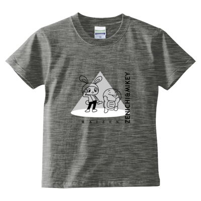 【まいぜんシスターズ】キッズTシャツ_スポットライト