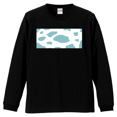 ウシネコ柄ロングTシャツ