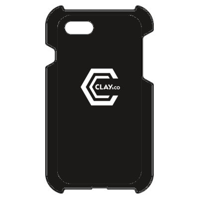 CLAYロゴ（iPhone 8/iPhone 7 ハードカバーケース）