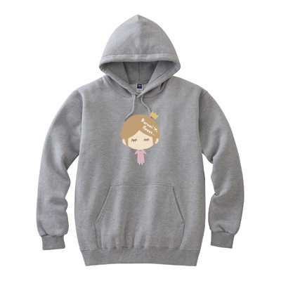 Kurumi Forest…（Pink） フーデッドライトパーカー