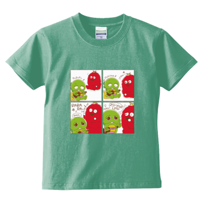 ガチャピン ちゃんねる【公式】キッズTシャツ2020