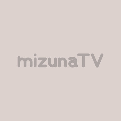 【mizunaTV】ロゴマスク（ナチュラル）