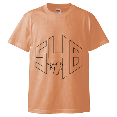 548連合軍Tシャツ　シンプル　カラーパターン①（前面にロゴ、裏面印刷なし）