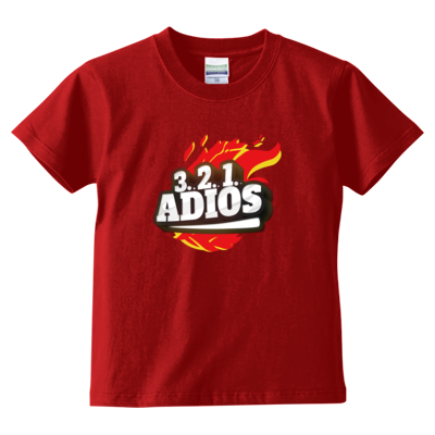 3.2.1 ADIOS FIRE(キッズTシャツ)