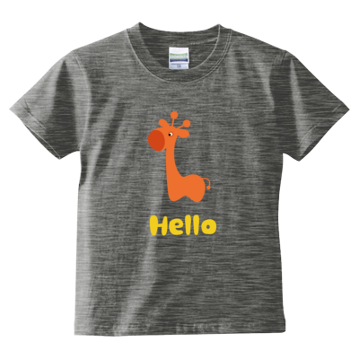Hello Orange（キッズTシャツ）