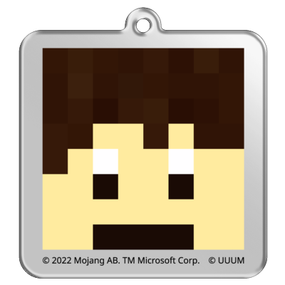 マイクラサンプル_かーぼんアクリルキーホルダー