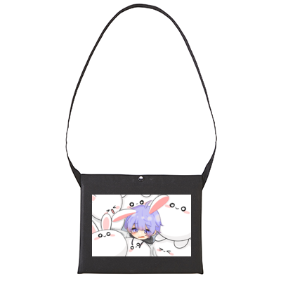 しろくるサンプル_レギュラーキャンバス サコッシュ