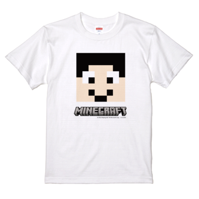 マイクラサンプル_まぐにぃTシャツ(ホワイト)