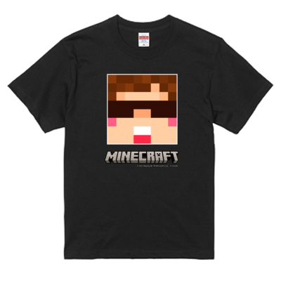 【余白ありサンプル】オンデマンド転写　5.6オンス ハイクオリティー Ｔシャツ（ブラック）