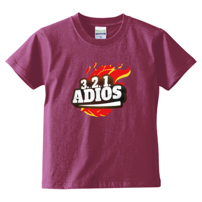3.2.1 ADIOS FIRE(キッズTシャツ)