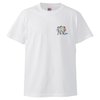 【じゅん】3人ワンポイントロゴ Tシャツ