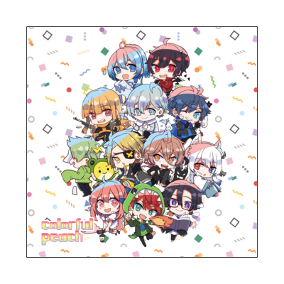 カラフルピーチサンプル ソフトタッチミニタオルB