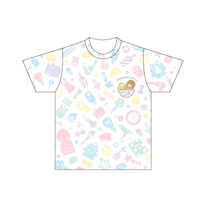 こうじょうちょーのゆめごこちTシャツ【ワンポイントロゴ】 Designed by やまもとしんじ（140サイズ/ドライTシャツ/前面のみ印刷）