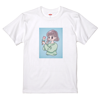 わさびの食べる音サンプル Tシャツ