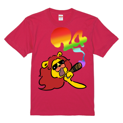 出し勝ちライオンくんTシャツCOLOR