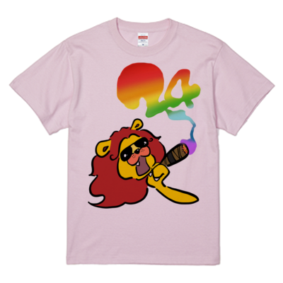 出し勝ちライオンくんTシャツCOLOR