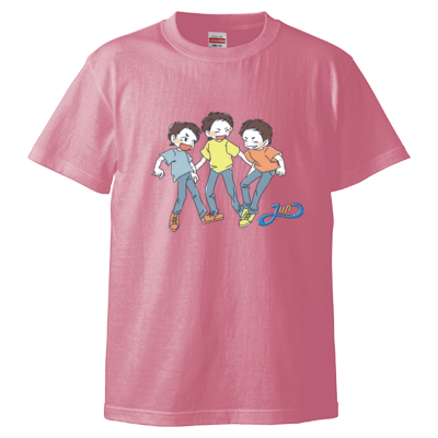 【じゅん】3人ビッグロゴ Tシャツ