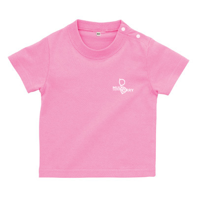 mulberry(英語表記)Tシャツ文字白（ベビーTシャツ）