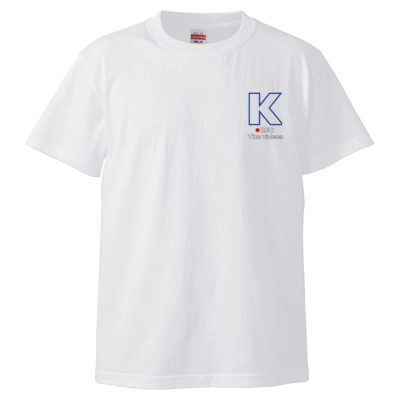 K 胸ロゴ Tシャツ