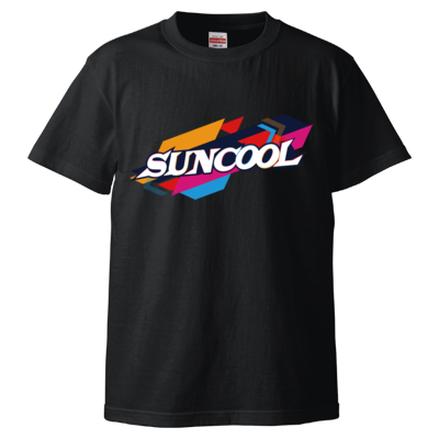 【さんくーる】チャンネル開設3周年記念Tシャツ＜ブラック＞ A柄