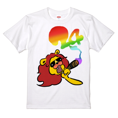 出し勝ちライオンくんTシャツCOLOR