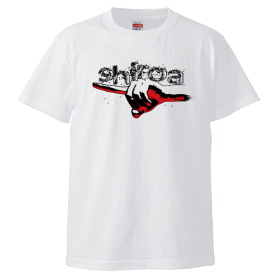 SHIROA Fingertip crash Tシャツ