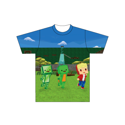 【脱獄ごっこ×まいぜんシスターズ】オーバープリントキッズTシャツ／150サイズ
