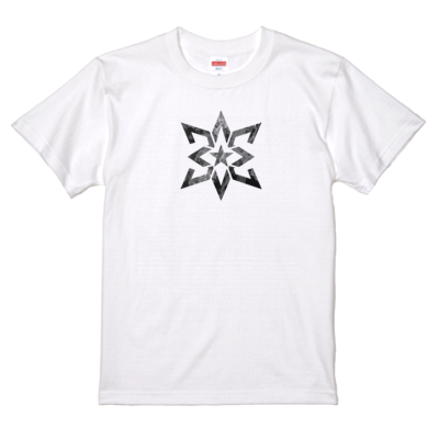 MasuoTVサンプル 5.6オンス ハイクオリティー Ｔシャツ_モノクロ