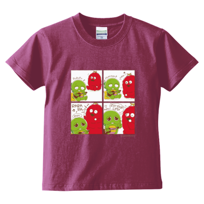 ガチャピン ちゃんねる【公式】キッズTシャツ2020